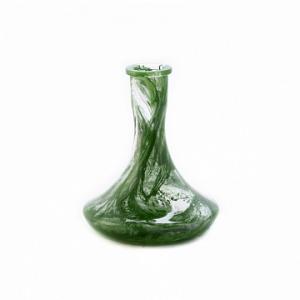 Колба для кальяна Vessel Glass Крафт алебастр зеленый