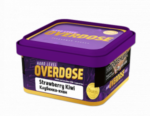 Табак для кальяна Overdose – Strawberry Kiwi 200 гр.
