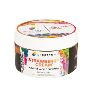Табак для кальяна Spectrum – Strawberry cream 200 гр.