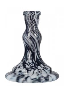 Колба Vessel Glass Волна крошка чёрно-белая
