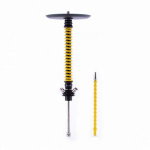 Кальян MAMAY CUSTOMS Coilovers чёрно-жёлтый (грав. иллюзия) (без колбы) Кальян MAMAY CUSTOMS Coilovers чёрно-жёлтый (грав. иллюзия) (без колбы)