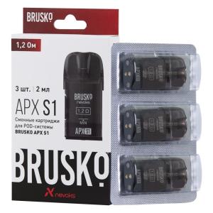 Картридж к электронной системе BRUSKO APX S1 12 Ом 3шт