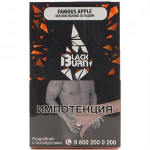 Табак для кальяна Black Burn – Famous Apple 100 гр.