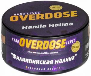 Табак для кальяна Overdose – Manila Malina 100 гр.