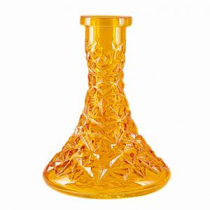 Колба для кальяна Vessel Glass Кристалл жёлтый