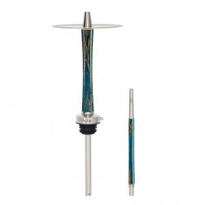 Кальян Nube Unique Zebrano blue (без колбы) Кальян Nube Unique Zebrano blue (без колбы)