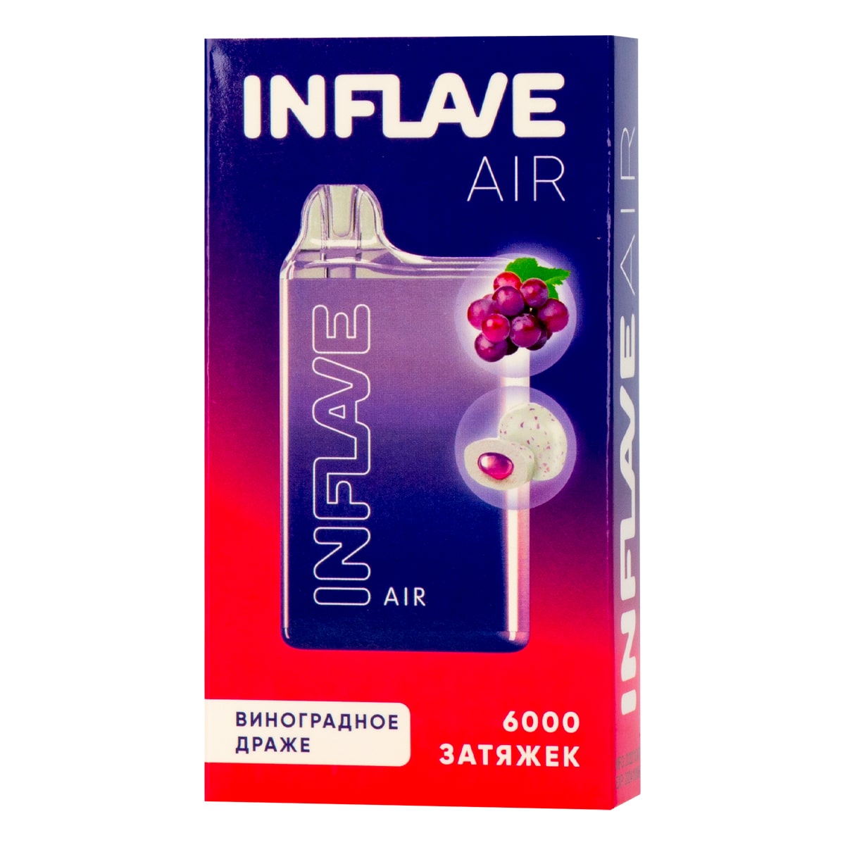 Inflave air. Испаритель Inflave Air 6000 затяжек. Inflave 6000. Inflave Air 6000 виноградное драже. Air 6000 Одноразка.