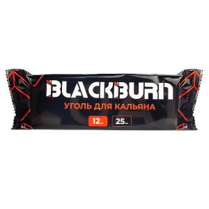Уголь для кальяна BlackBurn – кокосовый 12 шт (25 мм)