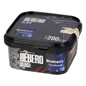 Табак для кальяна Sebero Black – Blueberry 200 гр.