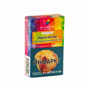 Табак для кальяна Spectrum Mix Line – Peach Ice Tea 40 гр.