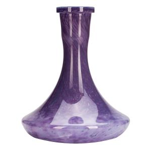 Колба для кальяна Vessel Glass Крафт алебастр фиолетовый