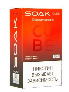 Электронная сигарета SOAK CUBE – Сладкая черешня 7000 затяжек