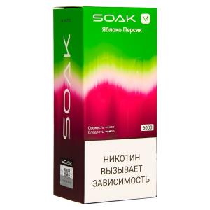 Электронная сигарета SOAK M – Яблоко персик конфеты 6000 затяжек
