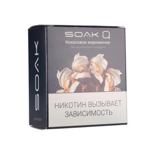 Картридж SOAK Q – Кокосовое мороженое 1500 затяжек 2шт