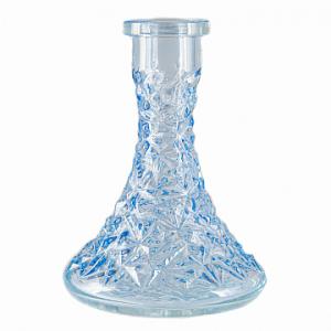 Колба для кальяна Vessel Glass Кристалл голубой