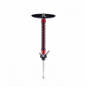 Кальян MAMAY CUSTOMS Coilovers красный лак-чёрный (без колбы) Кальян MAMAY CUSTOMS Coilovers красный лак-чёрный (без колбы)