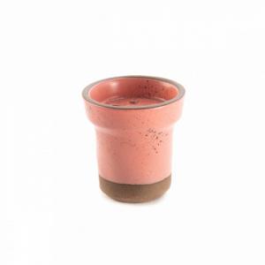 Чашка Toro Либерти Розовый мат. с крап.каменная