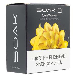 Картридж SOAK Q – Дыня Торпеда 1500 затяжек 2шт