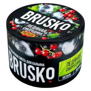 Смесь для кальяна BRUSKO MEDIUM – Ледяная смородина 50 гр.