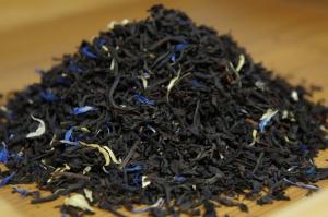 Черный чай листовой Эрл Грей синий цветок, Германия, 100 гр.