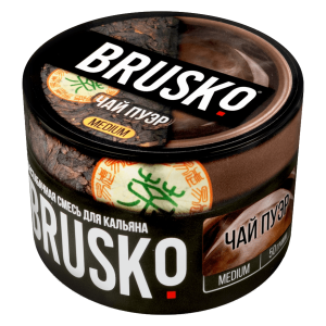 Смесь для кальяна BRUSKO MEDIUM – Чай пуэр 50 гр.