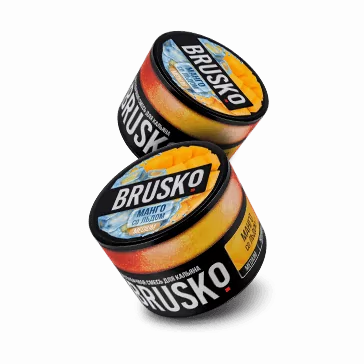 Смесь для кальяна BRUSKO MEDIUM – Манго со льдом 250 гр.