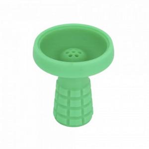 Чашка силиконовая Граната зелёная