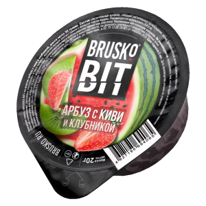 Смесь для кальяна BRUSKO BIT – Арбуз c киви и клубникой 20 гр.