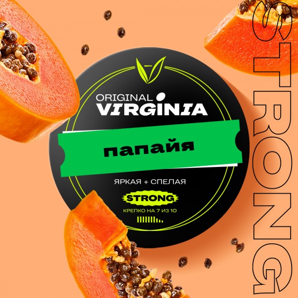 Табак для кальяна Original Virginia Strong – Папайя 100 гр.