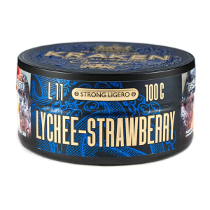 Табак для кальяна Kraken Strong Ligero – Lychee Strawberry 100 гр.