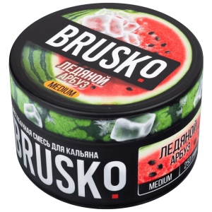 Смесь для кальяна BRUSKO MEDIUM – Ледяной арбуз 250 гр.