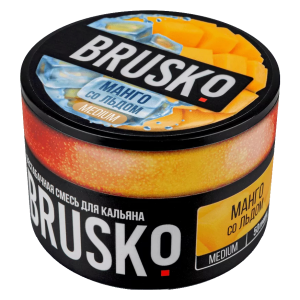 Смесь для кальяна BRUSKO MEDIUM – Манго со льдом 50 гр.