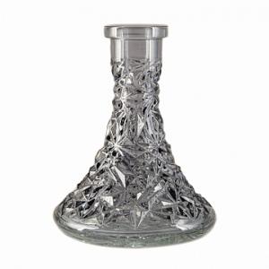 Колба для кальяна Vessel Glass Кристалл серый дым