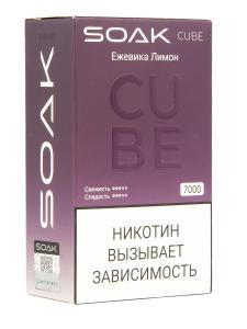 Электронная сигарета SOAK CUBE – Ежевика Лимон 7000 затяжек