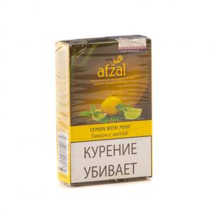 Табак для кальяна Afzal – Lemon with mint 40 гр.