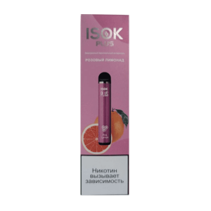 Электронная сигарета ISOK PLUS – Розовый Лимонад 1500 затяжек