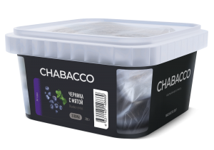 Табак для кальяна Chabacco STRONG – Blueberry mint 200 гр.