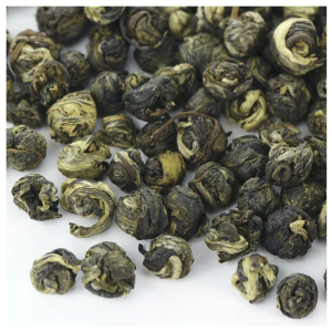 Китайский зеленый чай молочная жемчужина дракона, 100 гр.