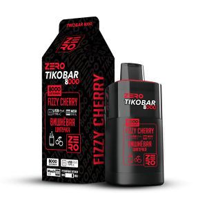Электронная сигарета TIKOBAR ZERO – Вишневая Шипучка 8000 затяжек