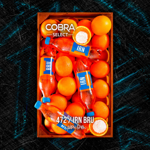 Табак для кальяна Cobra Select – Irn Bru (Айрн Брю) 40 гр.
