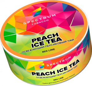 Табак для кальяна Spectrum Mix Line – Peach Ice Tea 25 гр.