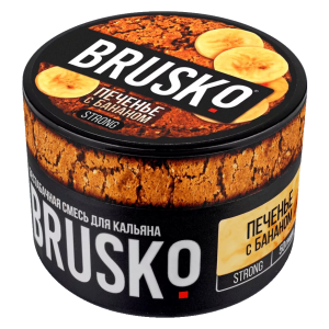 Смесь для кальяна BRUSKO STRONG – Печенье с бананом 50 гр.