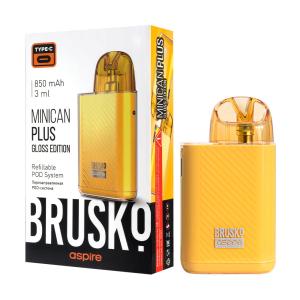 Электронная система BRUSKO Minican – Plus Gloss edition желтый