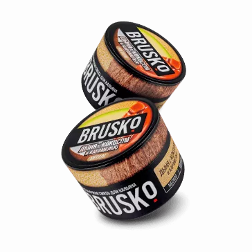 Смесь для кальяна BRUSKO MEDIUM – Дыня с кокосом и карамелью 250 гр.