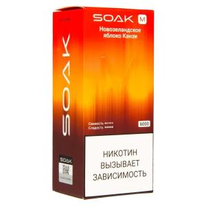 Электронная сигарета SOAK M – Новозеландское яблоко Канзи 6000 затяжек