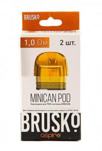 Картридж к электронной системе BRUSKO Minican – желтый 2шт. 10