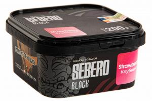 Табак для кальяна Sebero Black – Strawberry 200 гр.