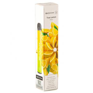 Электронная сигарета SOAK X – True Lemon 2200 затяжек