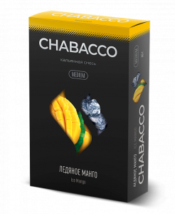 Табак для кальяна Chabacco MEDIUM – Ice mango 50 гр.
