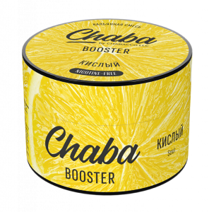 Смесь для кальяна Chaba Booster – Кислый Nicotine Free 50 гр.